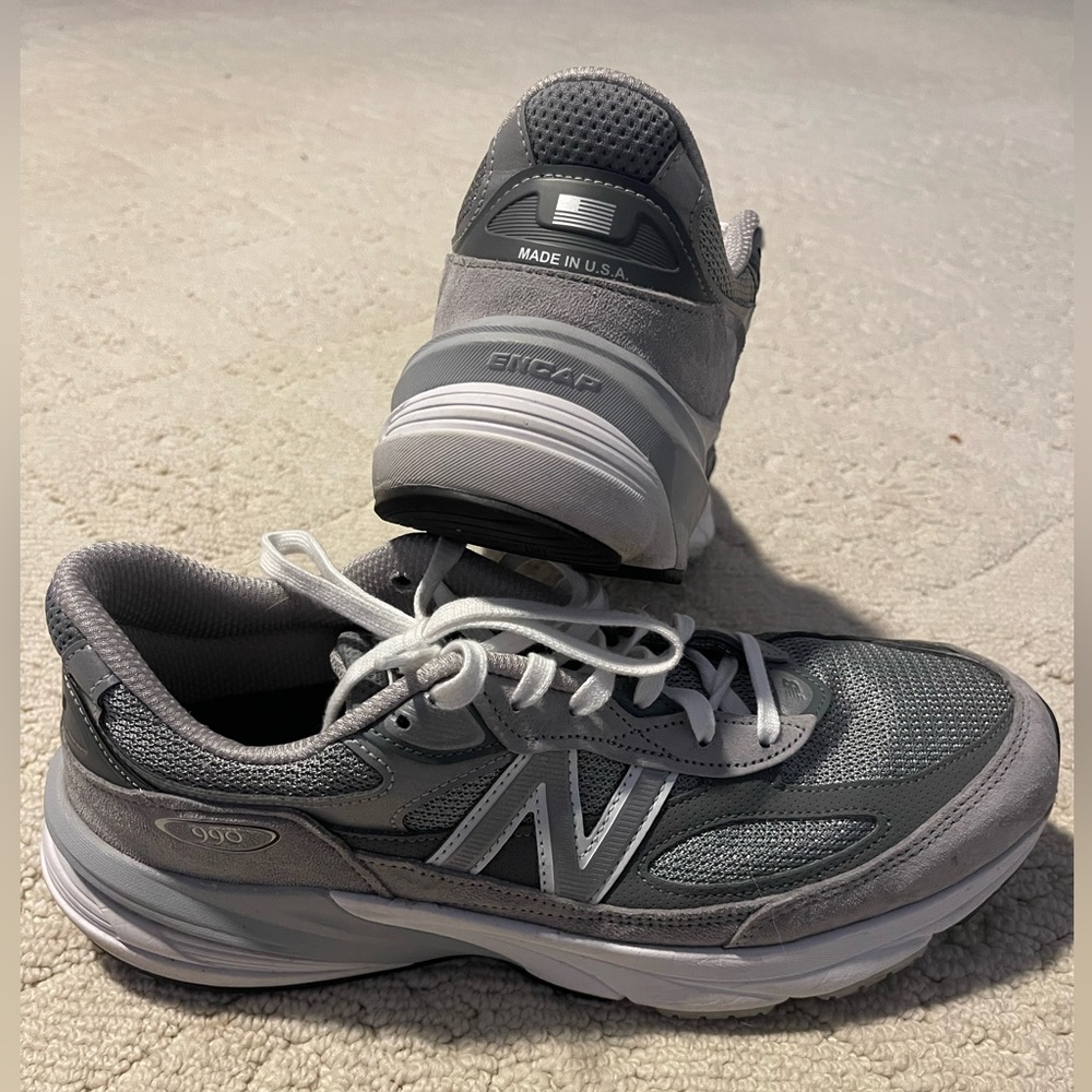 New Balance 990v6 Gray Colorway Size 9.5